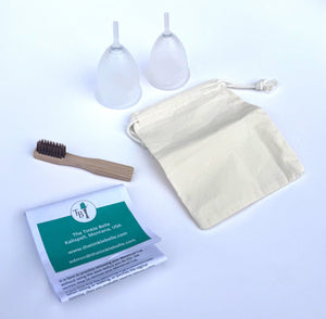 The Tinkle Belle Menstrual Cup - Includes Two Sizes!