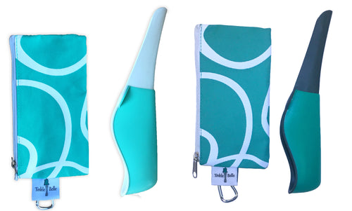 Discount on Two Pack: One Teal and Grey with case/One Light Teal and White with case!