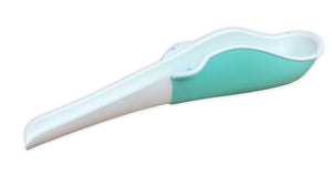 Tinkle Belle Female Urination Device, Light Teal & White without Case